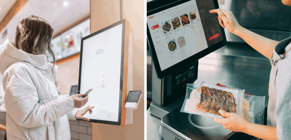 Self-Service Kiosk vs. Counter POS